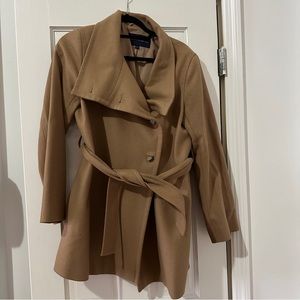French connection camel coat